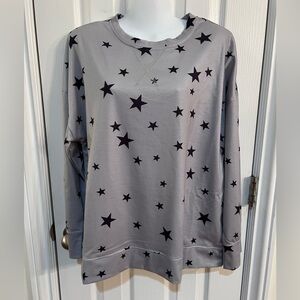 Boutique Starry Gray Women's Top
